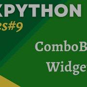WxPython Tutorial 9 ComboBox Widget