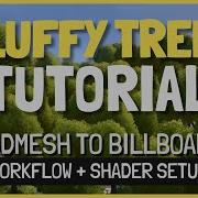 Fluffy Stylized Trees Tutorial Using Quadmesh To Billboards Shader In Unity
