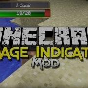 Minecraft Mod Showcase Damage Indicators Health Bars For Mobs