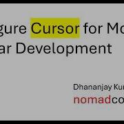 Как настроить курсор для современной разработки на Angular