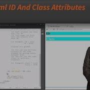 Html ID And Class Attributes