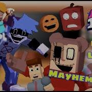 Lyrical Mayhem V2 All Animated Lyric BF With His Friends To Song Mega Mix