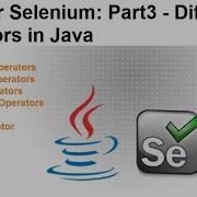 Java For Selenium Part3 Different Operators In Java