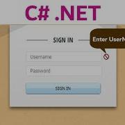 Validation With Error Provider In C NET