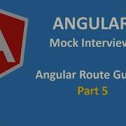 Mock Angular Interview Part 5