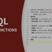 SQL Tutorial Using Functions