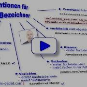 Konventionen Für Java Bezeichner