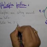 Dinning Philosophers Problem Part 1 2 OS Lec 60 Bhanu Priya