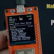 MP3 Player Using MakePython ESP32 LCD Development Board