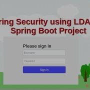 Spring Security с использованием протокола LDAP Spring Boot пошаговое руководство