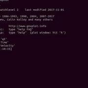Using The Gnuplot For Plotting Graphs