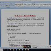Class 10 Computer Applications Ch 5 User Defined Methods Date 15 10 2020