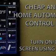 Android Home Automation Control Panel Part 2 Turn On Off Screen Using Tasker