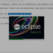 IPGRAY Eclipse How To Download Install And Use Unnecessary Code Detector Plugin In Eclipse
