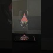 Create Hologram With Wine Glass Fyp Diy Lifehacks Experiment