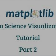 Python Matplotlib Tutorial Matplotlib Tutorial Python Tutorial Python Training Part 2