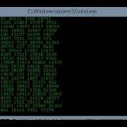 Matrix Falling Code Effect With Notepad