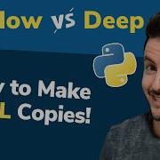 Shallow Copy Vs Deep Copy In Python How To Create A Copy Of A List In Python Copy Module