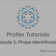 Фазовая идентификация по данным рентгеновской дифракции с помощью Profex