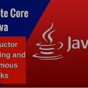 Complete Core Java Constructor Overloading And Anonymous Blocks