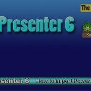 ProPresenter 6 Как импортировать файлы PowerPoint