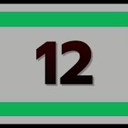 12 Seconds Countdown Timer With Sound Effect COLOR 4K HD 1080