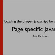 Javascript Isolation With The Rails Asset Pipeline SD Ruby Podcast Episode 116