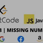 LEETCODE 268 JAVASCRIPT MISSING NUMBER