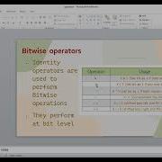 Lec7 Operators In Python