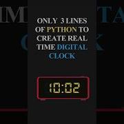 Create A Digital Clock Using Python Python Beginners Project