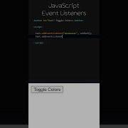 Add Event Listener In JavaScript