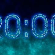 Таймер обратного отсчета на 20 минуты электрический 4K