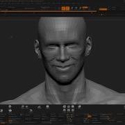 CFC Facial Lowpoly Blendshapes Test ZBrush