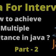 How To Achieve Multiple Inheritance In Java Java For Interview Part 2