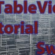 IOS Dev 1 UITableView Tutorial Design Swift Xcode