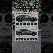 Lamborghini Urus Mansory Vs Ferrari Purosangue