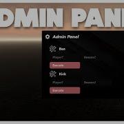 Roblox Admin Panel System Tutorial