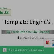 19 Template Engine For Nodejs PUG Template Engine