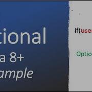Java Optional Class Tutorial With Example