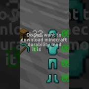 Do You Want To Download Minecraft Durability Mod Minecraft Mods Shorts Viral Trending Mcpe