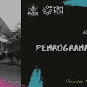 PEMROGRAMAN JAVA Pertemuan 1