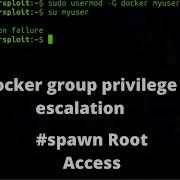 Docker Privilege Escalation In Hindi Docker Group Privilege Escalation With Linux