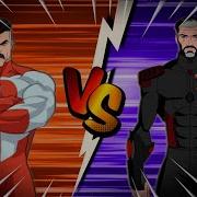 Omni Man VS General Zod Sprite Animation