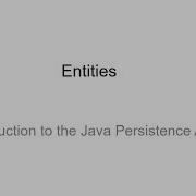 LB04 Entities And The Java Persistence API