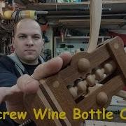 Homemade Wooden Corkscrew Process Of Making