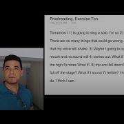 Proofreading Exercise Practice Ten