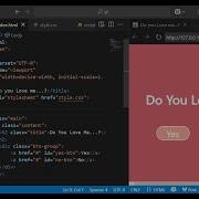 Do You Love Me How To Make An Unclickable Button Using HTML CSS JavaScript Codewith Kuldip