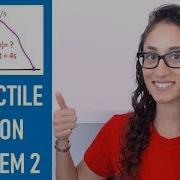 FE Exam Dynamics Projectile Motion Problem 2