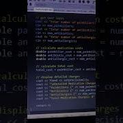 Medic Cost C Coders Codelife Codemasters Codinglife Codingninja Coding Code Coders Cpp