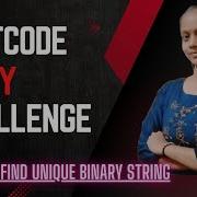 Leetcode 1980 Find Unique Binary String Java Backtracking